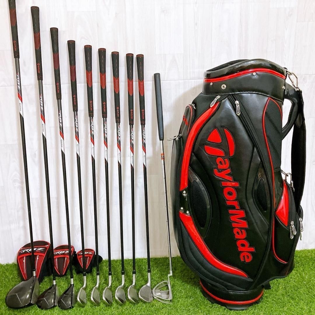 豪華12本 テーラーメイド M2 r7 メンズゴルフセット 初心者 入門 R 豪華12本 テーラーメイド メンズゴルフセット 初心者 コースデビュー