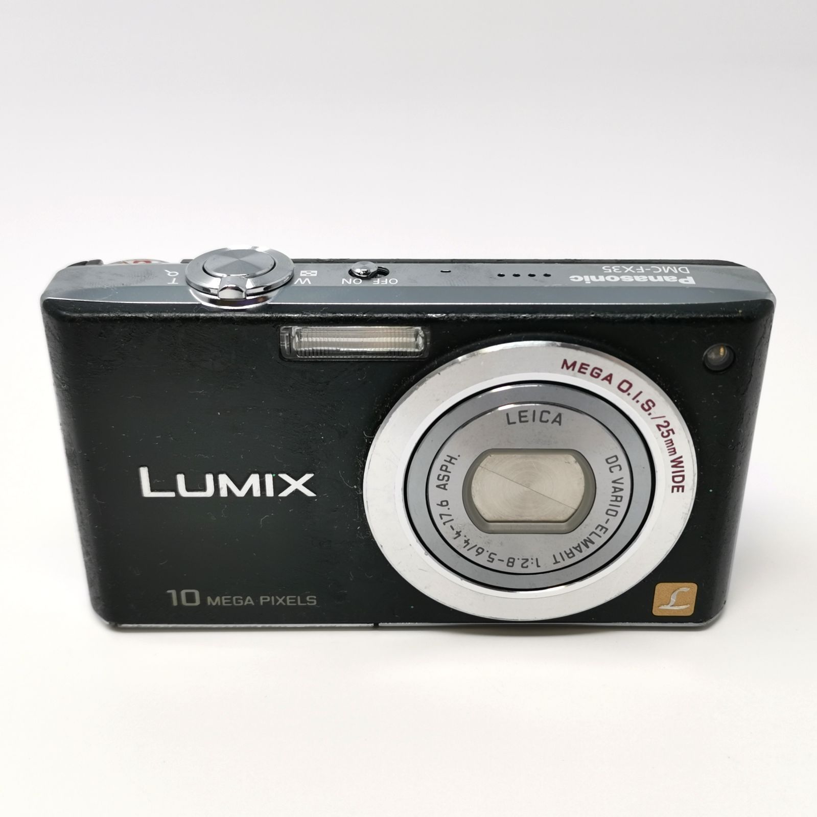 PanasonicパナソニックLUMIX DMC-FX35ゴールド 動作確認済み 動作確認
