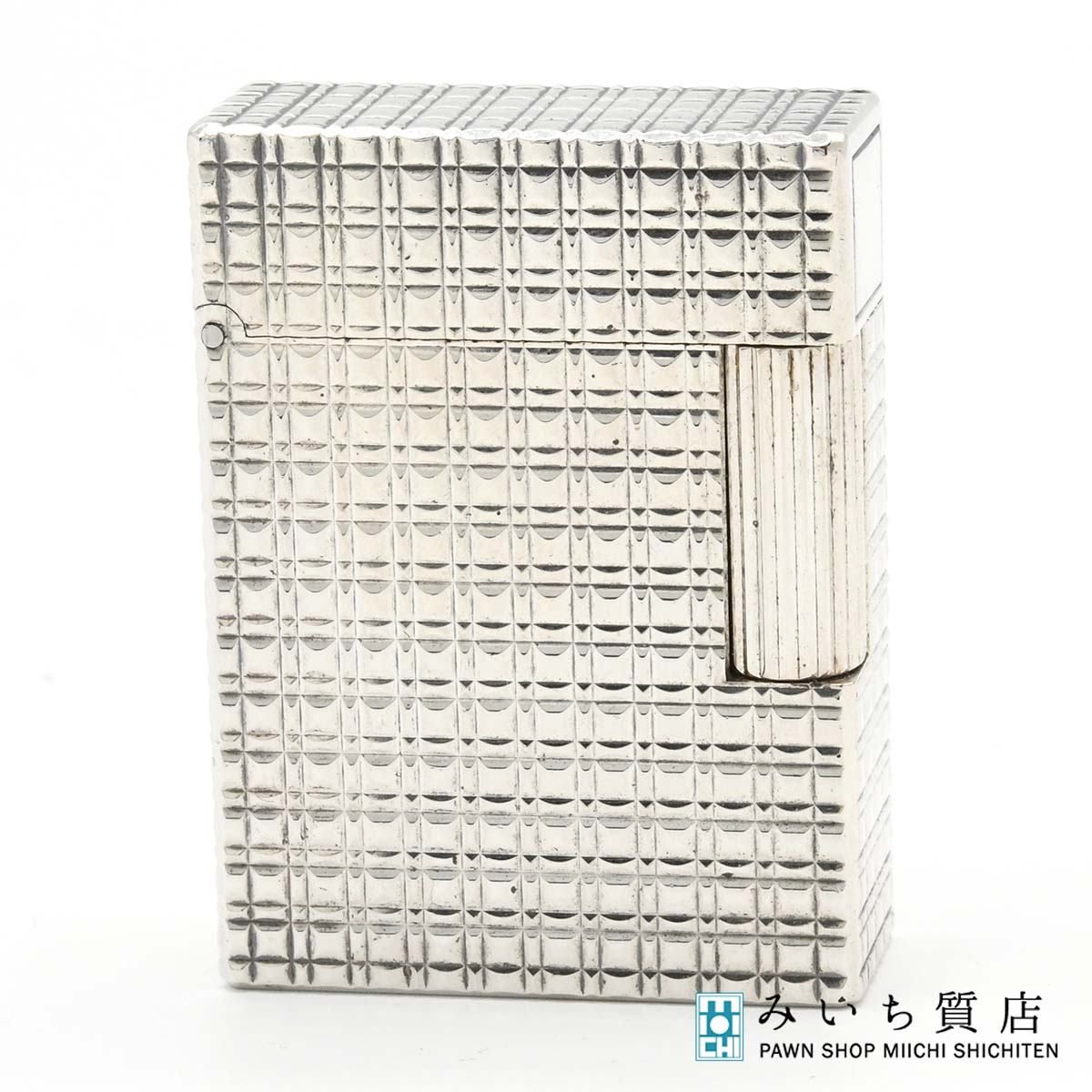 S.T.Dupont デュポン ガスライター LINE1S ライン1S ショート シルバーカラー 着火未 eco1526