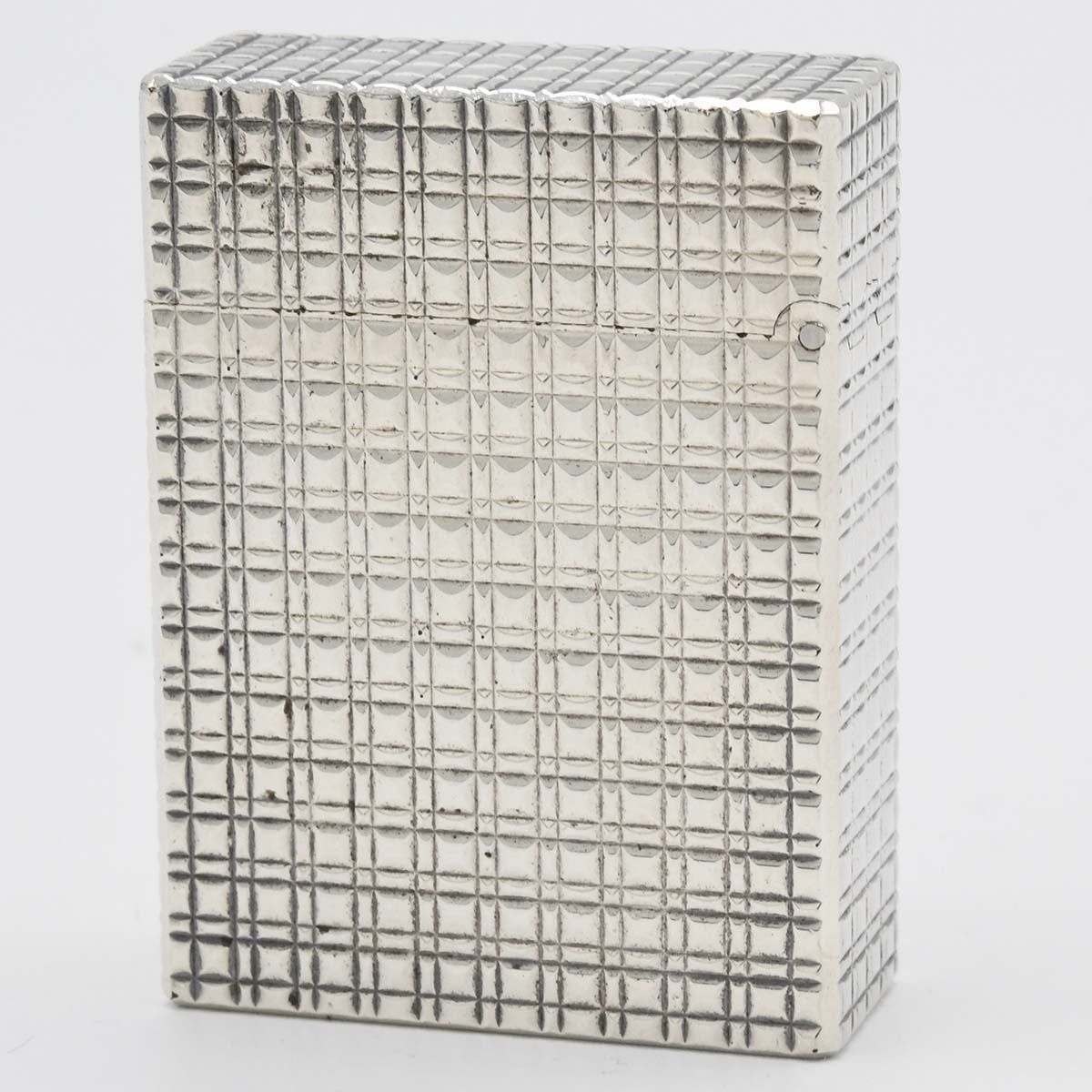 S.T.Dupont デュポン ガスライター LINE 1 S ライン1 ショート シルバー 着火未 eco 1526