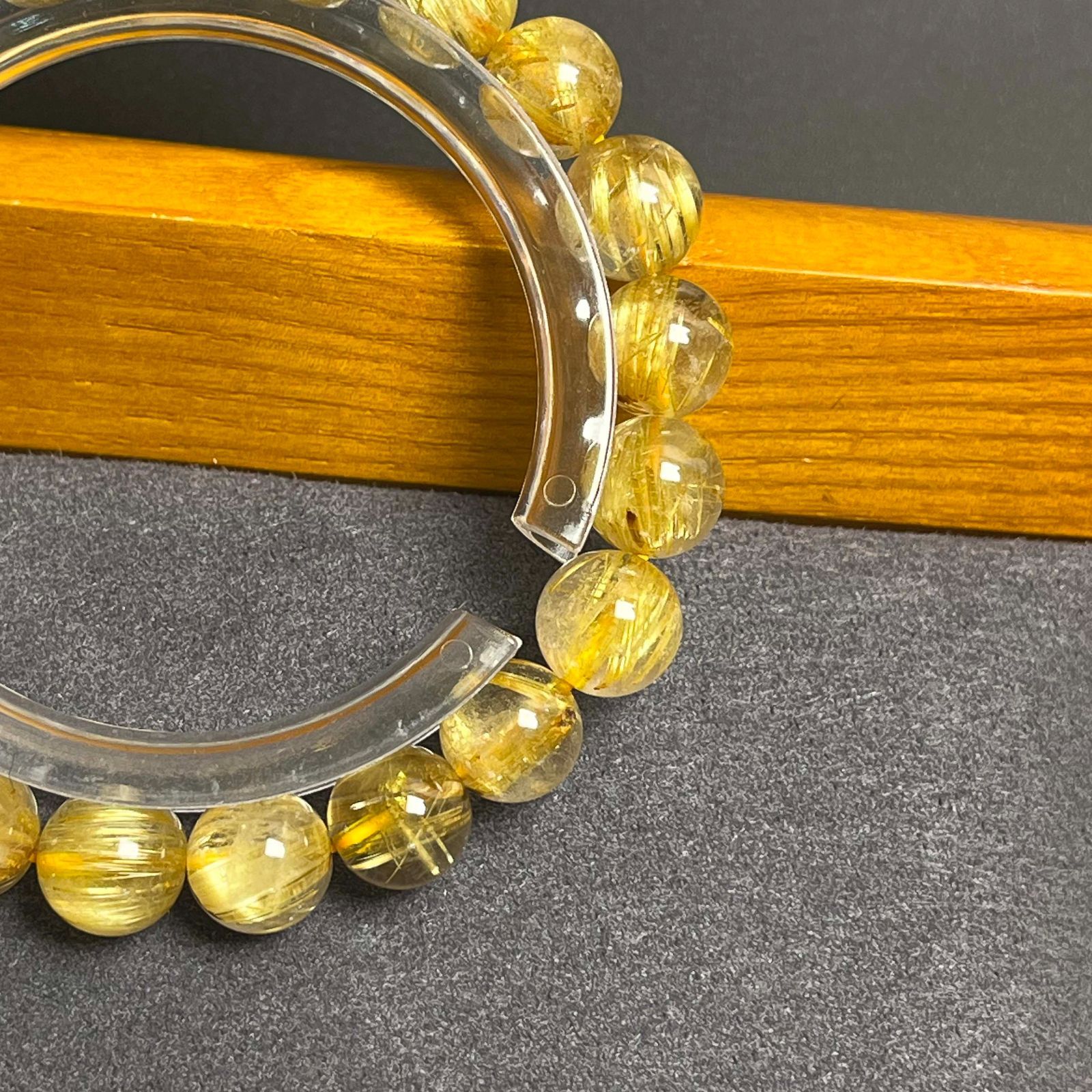 満針ルチルクォーツ