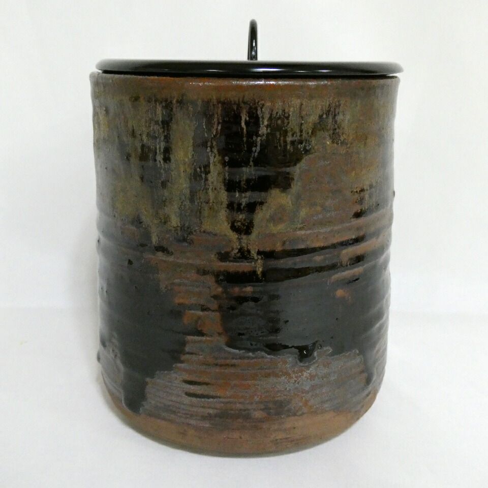 逢絢亭・新品】茶道具 水指 京焼 萌黄 金襴手 花蝶窯 手塚石雲 共