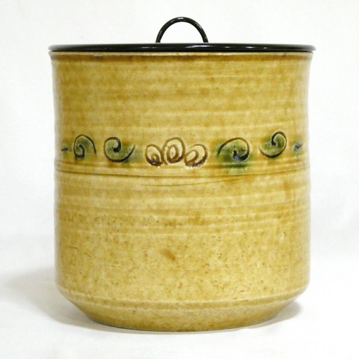 黄瀬戸水指 茶道具