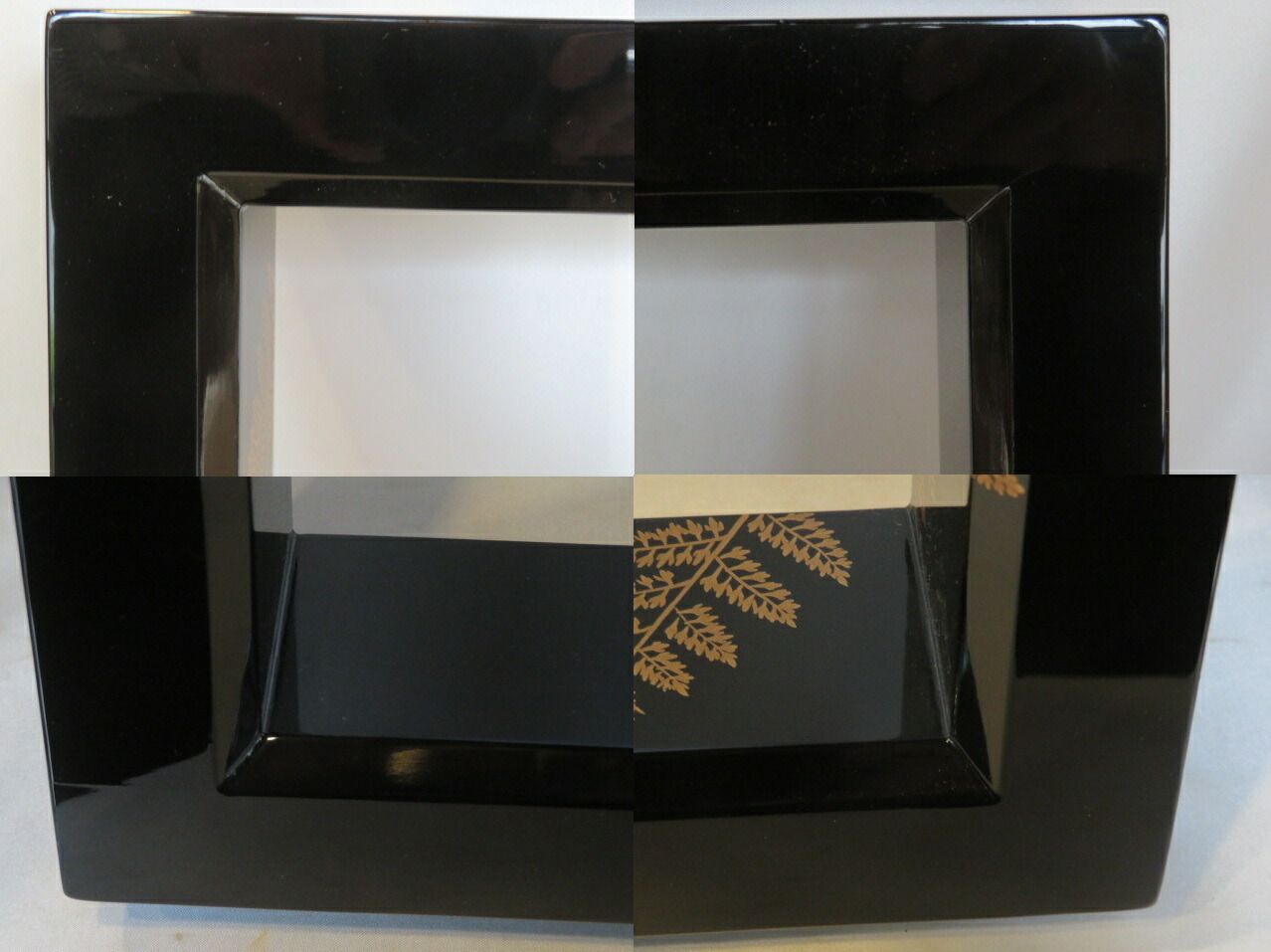 十月◆特売品 塗師 加門彰作 忍ぶ草蒔絵 黒真塗炉縁 茶道具 税込 送料込 熱ヒビ SKLAD-KIRPICHA_RU