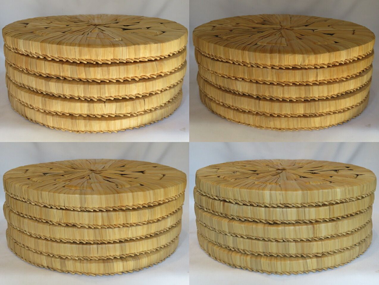 十月◆特売品 円座 五客揃 段ボール箱梱包 税込 送料込