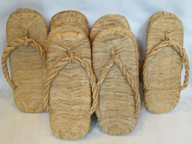 十月◆特売品 一回使用 露地草履 六客揃 段ボール箱梱包 税込 送料込