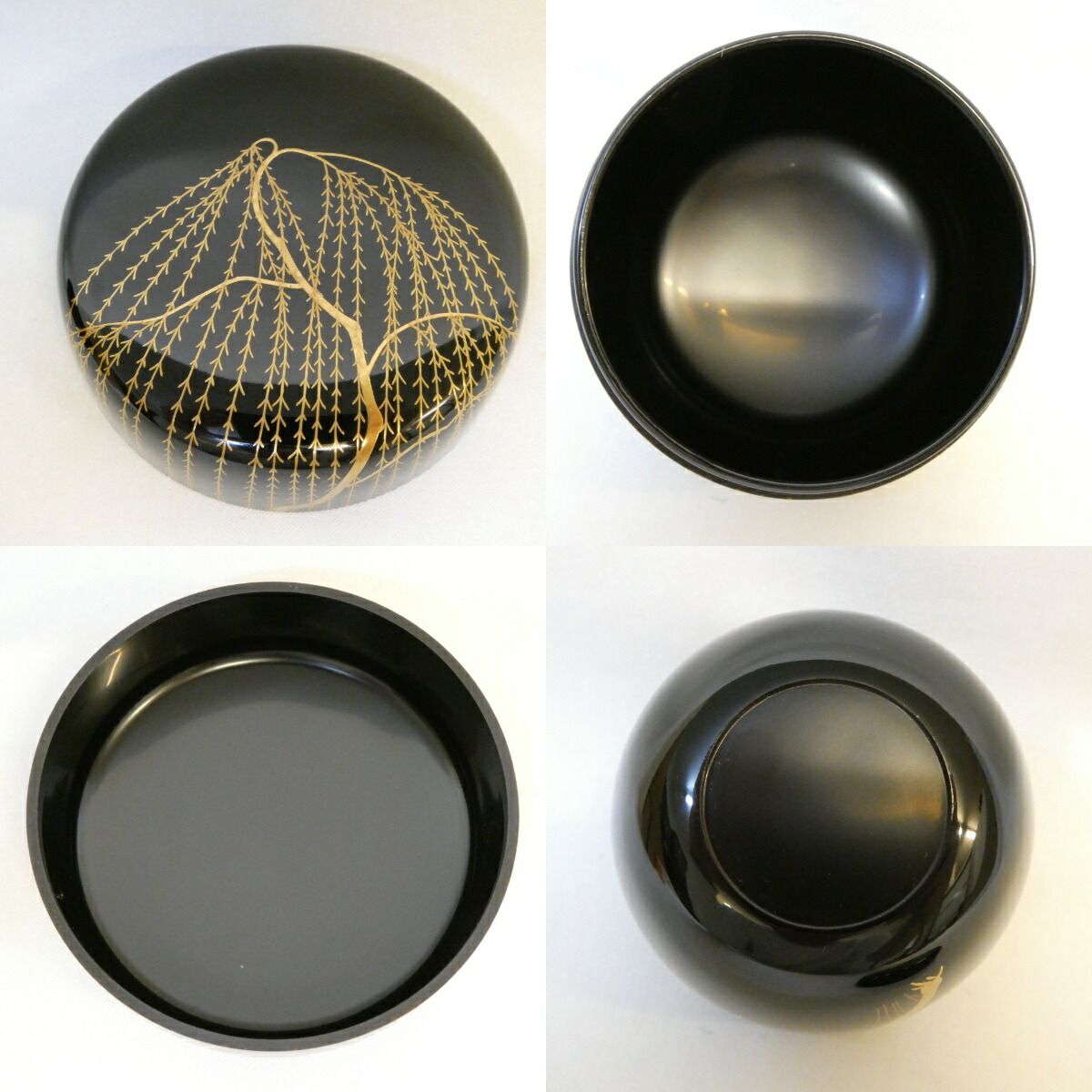 井伊宗観好写 中村宗悦作 柳竹に鶯蒔絵 大棗 十二ヶ月の内 一月 茶道具 SKLAD-KIRPICHA_RU