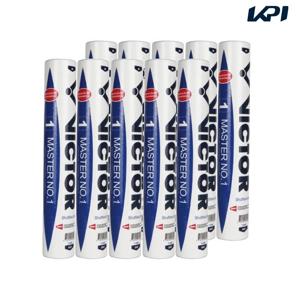 ビクター VICTOR バドミントンシャトルコック マスター ワン 10ダース MASTER-NO1