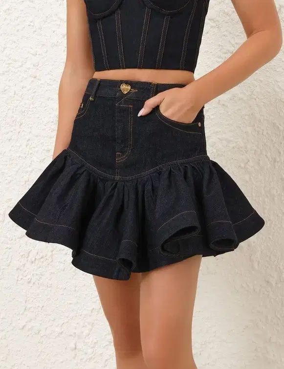 デニム スカート