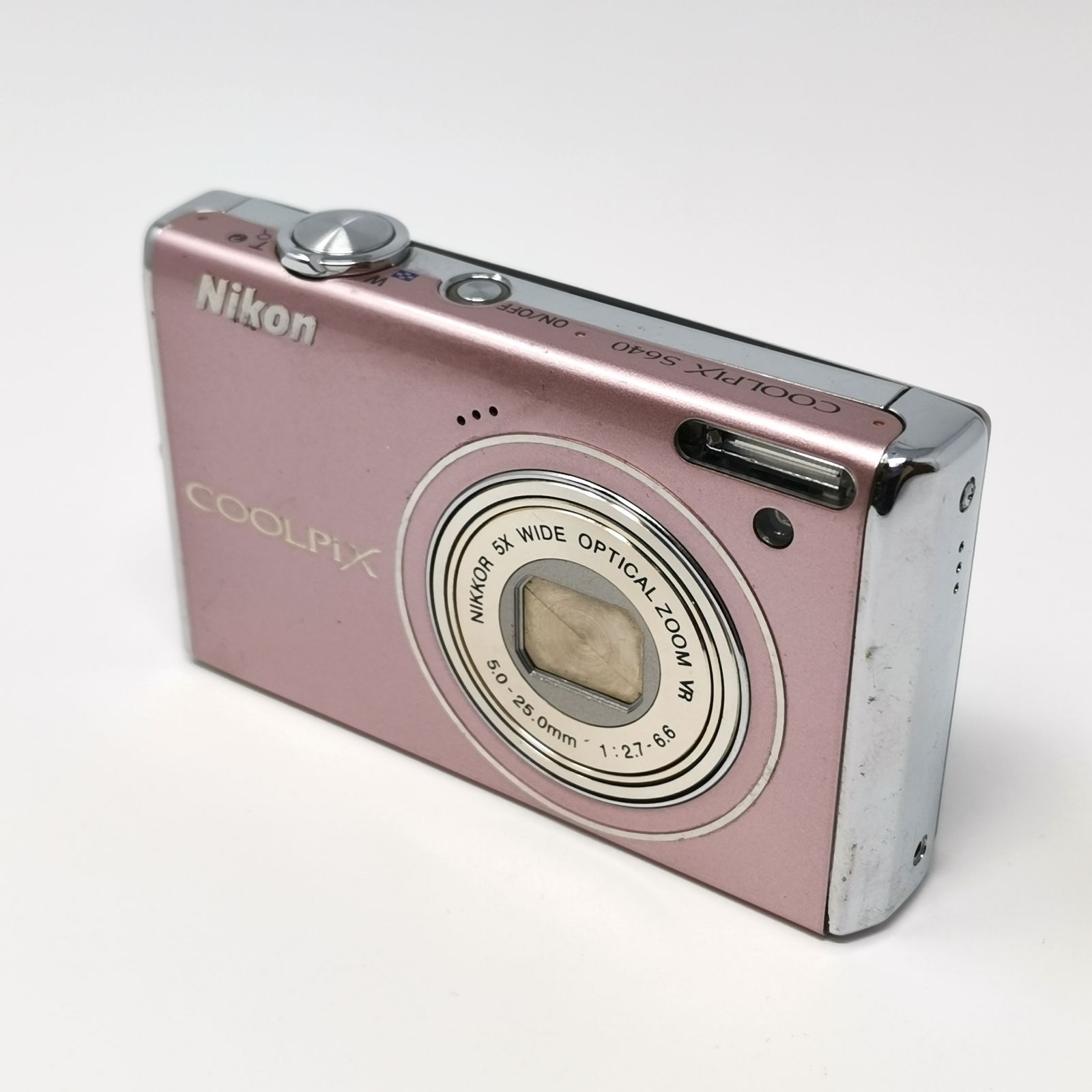 【動作確認済】デジカメ Nikon COOLPIX S640 ピンク ニコン coolpix S640ピンクデジカメ デジタルカメラ 充電器バッテリー