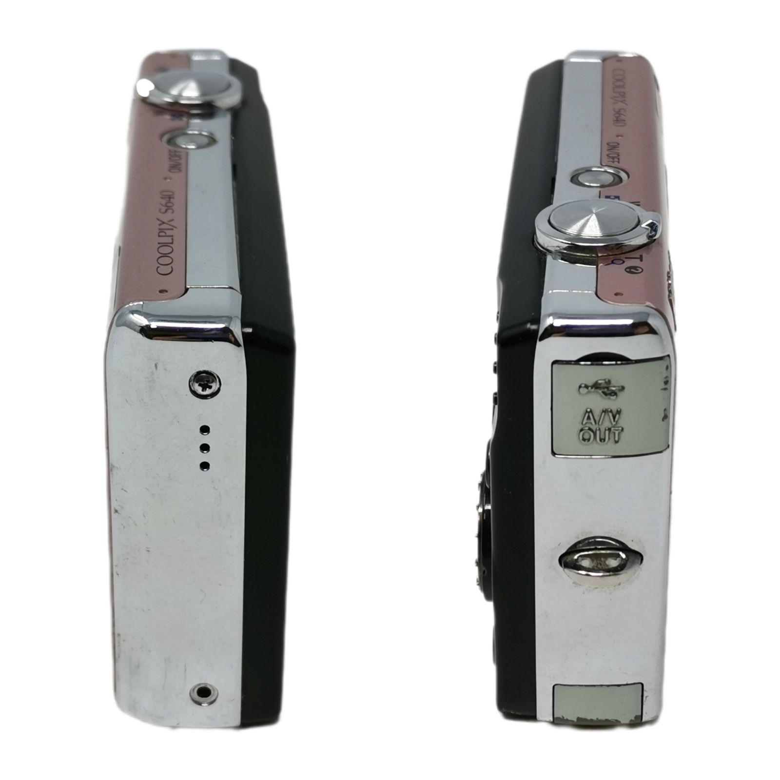 ニコン coolpix S640ピンクデジカメ デジタルカメラ 充電器バッテリー