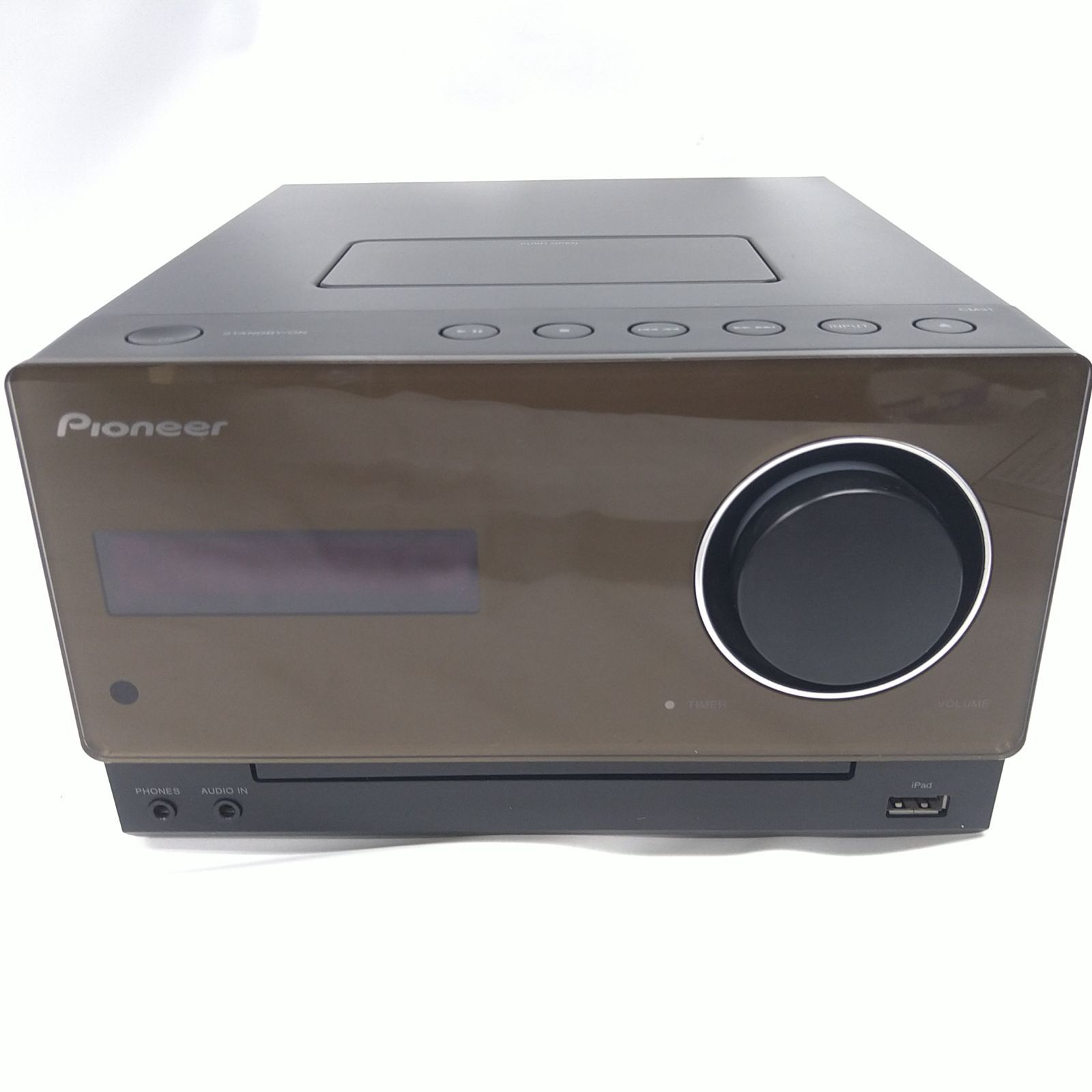 動作 済み Pioneer CDミニコンポーネントシステム X-CM31-T ブラウン ピックアップレンズ清掃 ゴムベルト交換済み