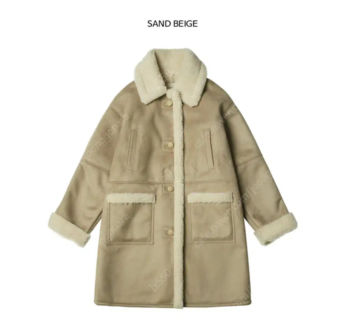 シヤジュ スウェード ムートン コート