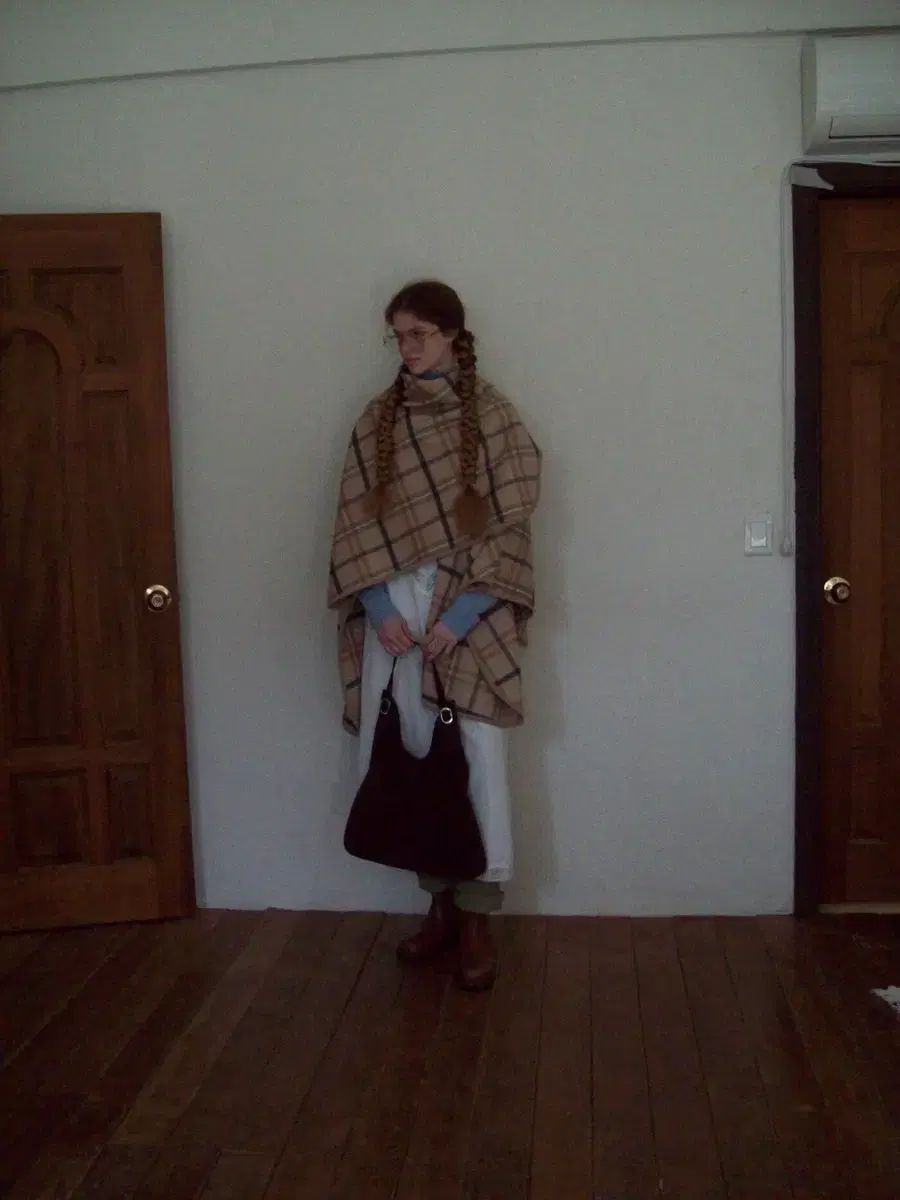  スムードムード マリー ウール カシミア ケープ ショール 長袖 カーディガン ボレロ アンサンブル