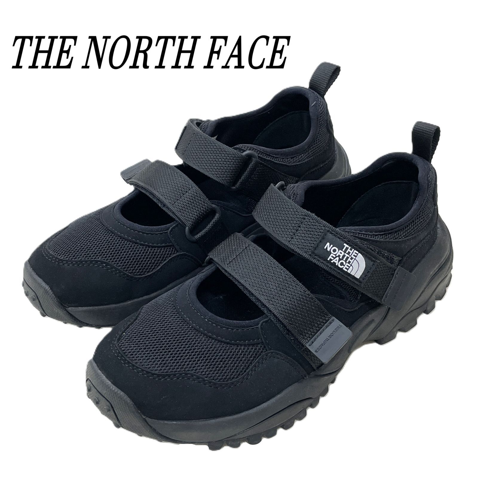 THE NORTH FACE ザノースフェイス スニーカーサンダル ホワイトレーベル NS98Q13J 25㎝ BLK