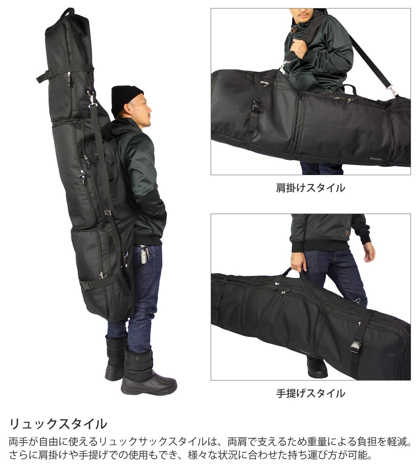 迅速発送】VAXPOT(バックスポット) スキーケース オールインワン 3WAY