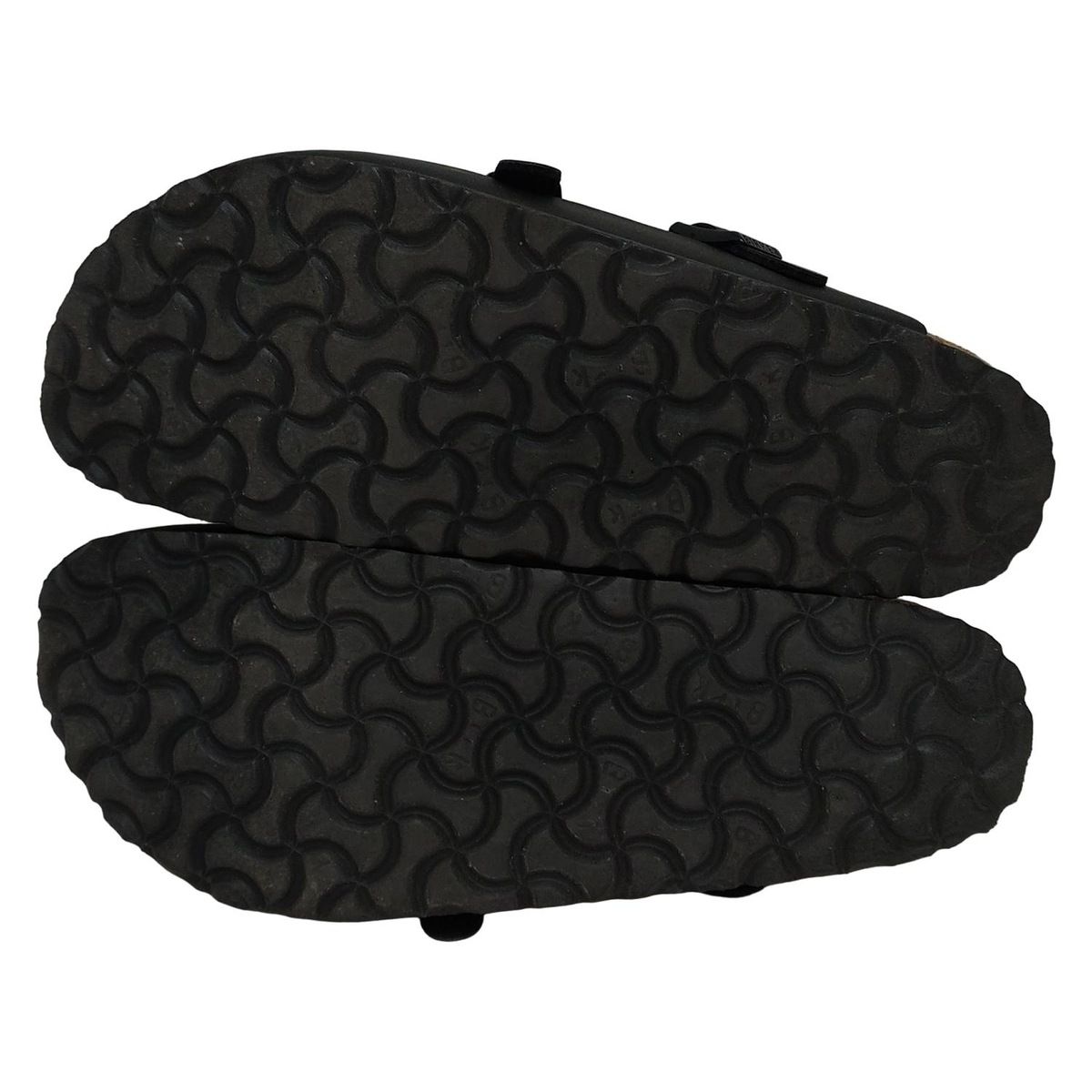  BIRKEN STOCK ビルケンシュトック サンダル 38 レディース - 黒 レザー サンダル サンダル ミュール