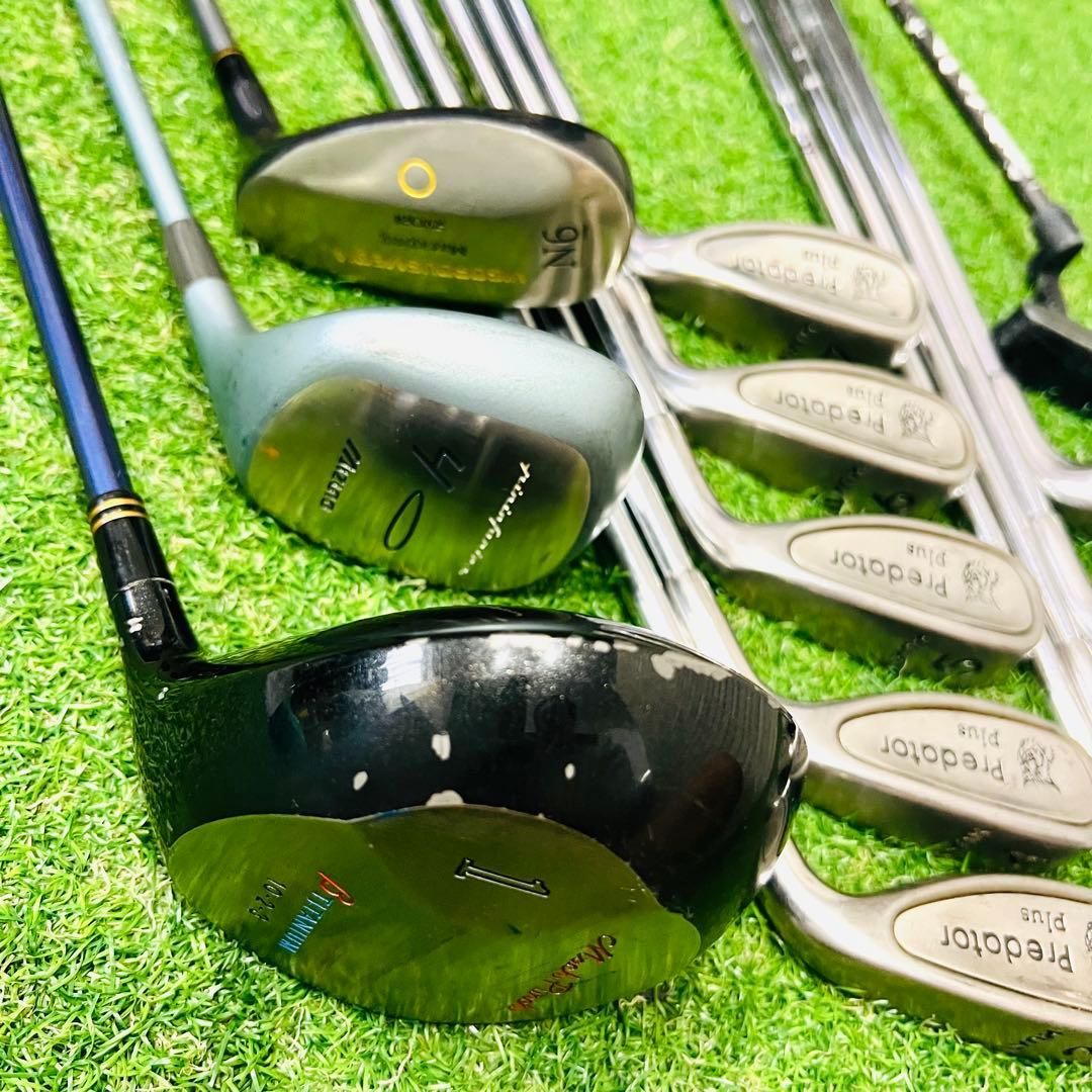 V097 Callaway キャロウェイ 他 メンズ ゴルフ クラブ セット 13点