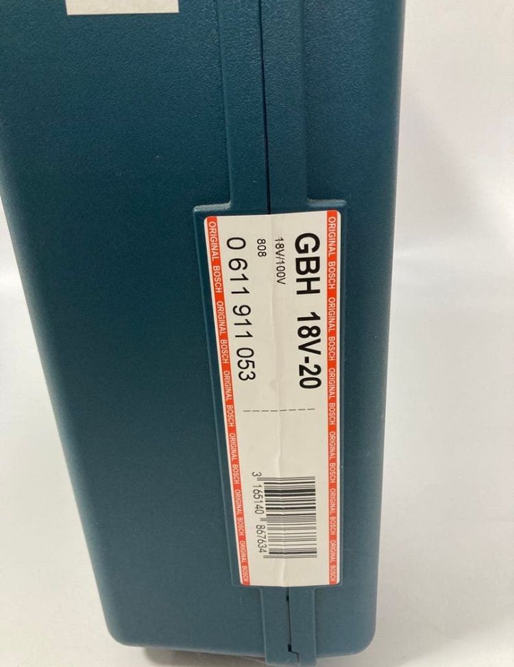 未開封品 BOSCH コードレスハンマードリル GBH 18V-20