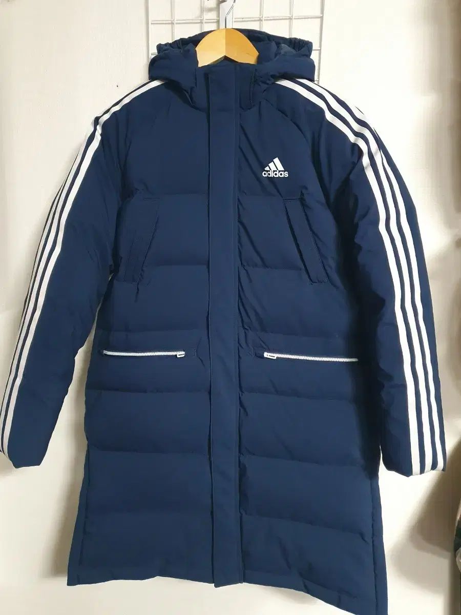 アディダス キッズ ダウンジャケット ロング丈 150