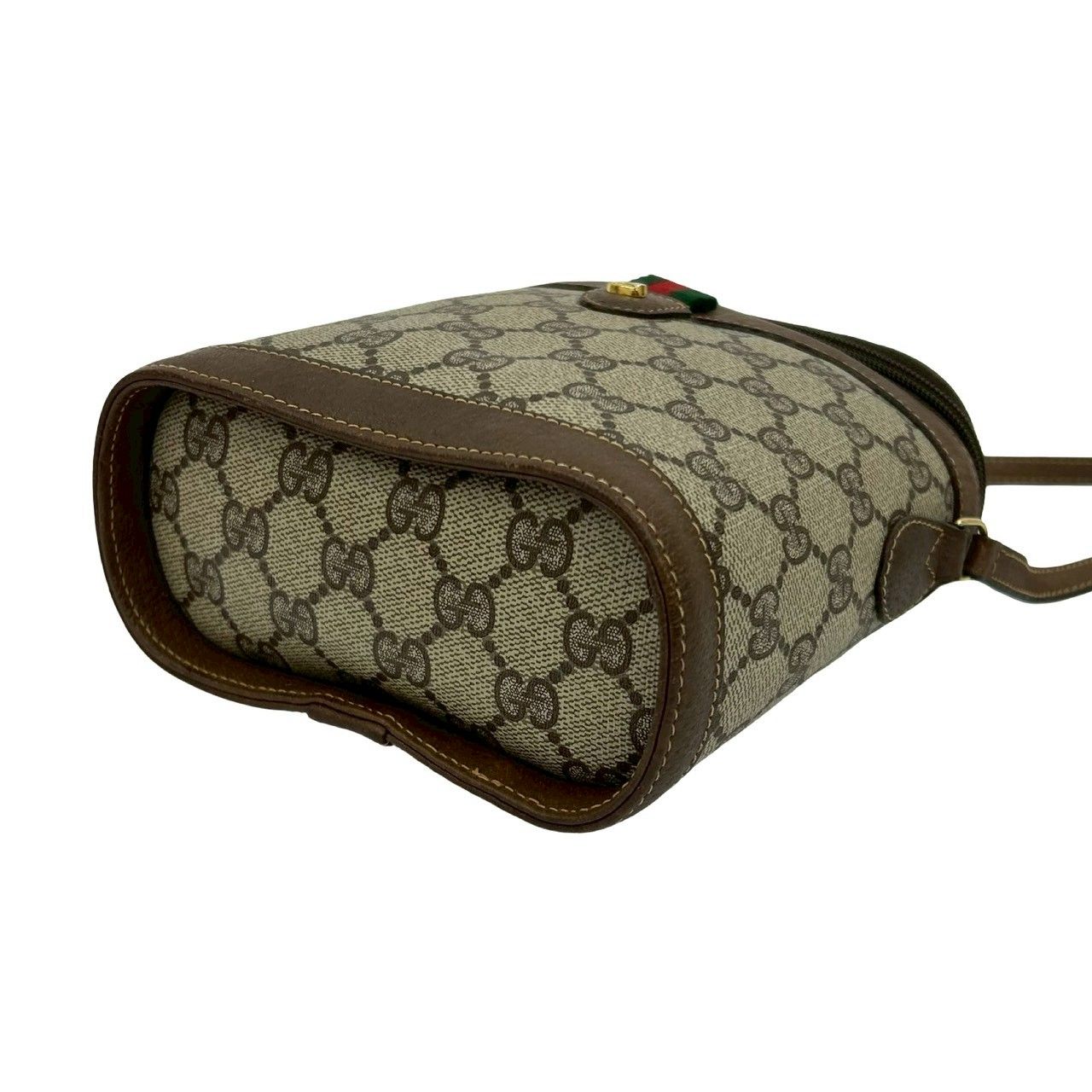 極 美品 GUCCI グッチ オールドグッチ ヴィンテージ シェリーライン GG