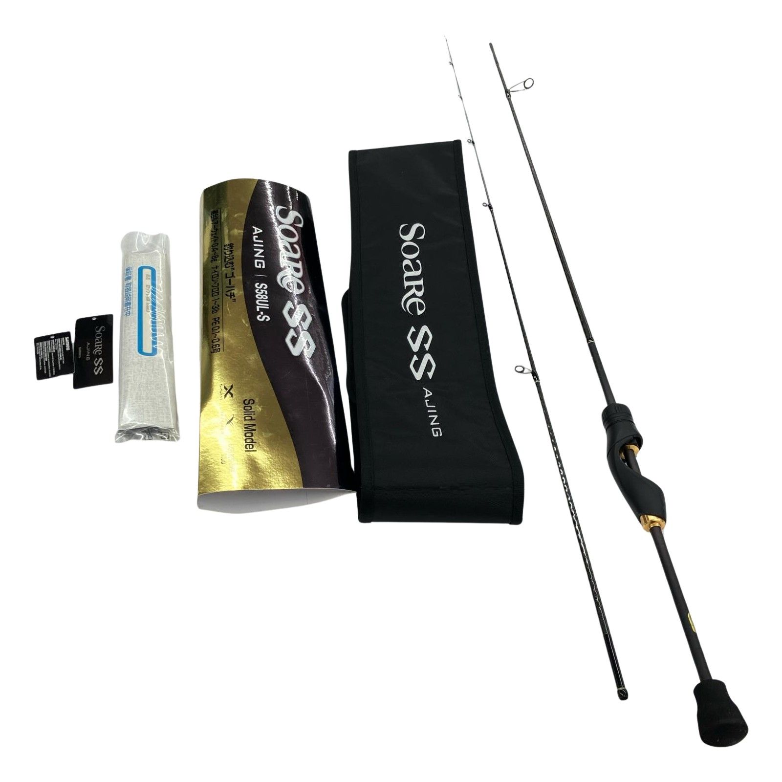 σσSHIMANO シマノ ソアレSS アジングロッド S58UL-S 程度A 354334