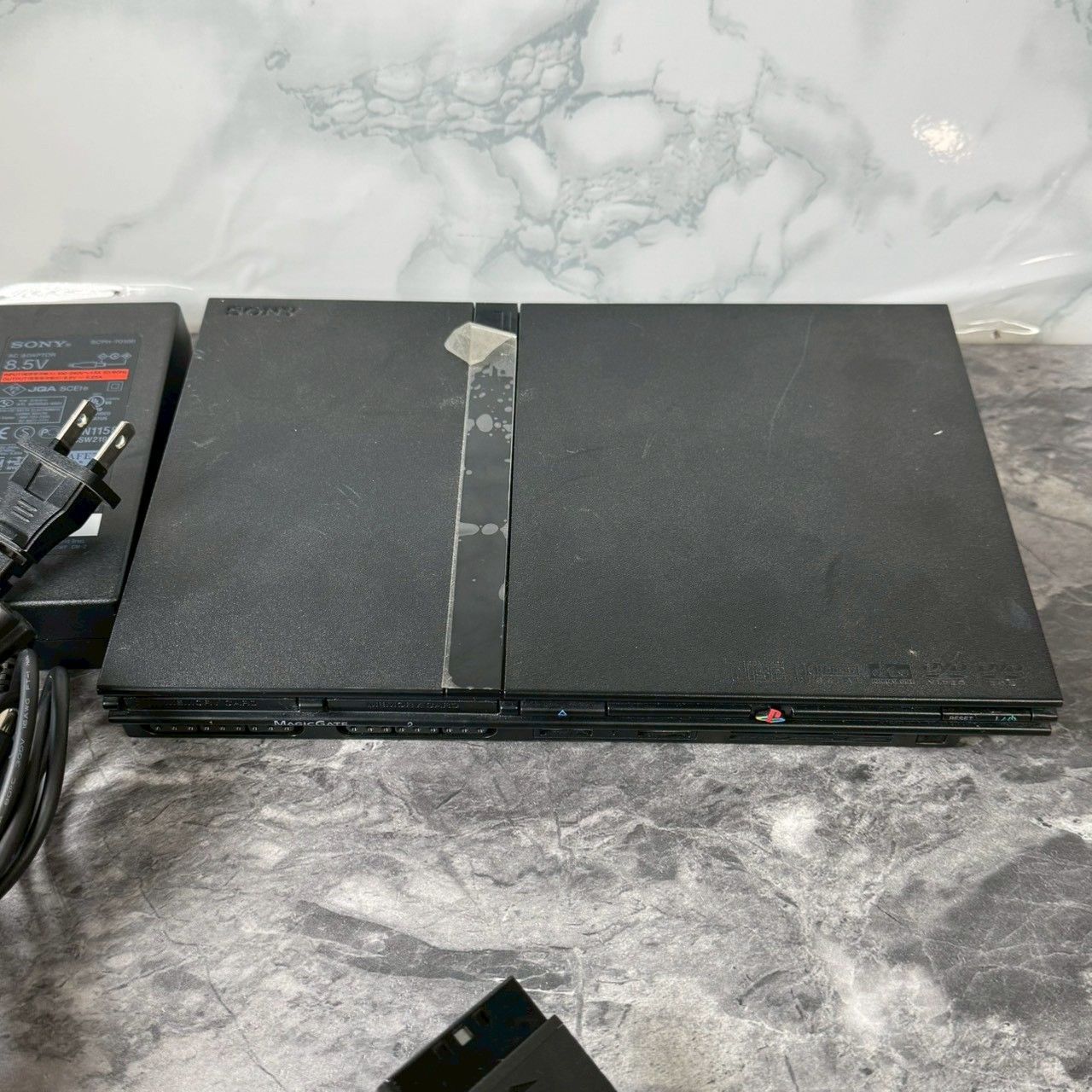 プレイステーション2本体 チャコールブラック SCPH-77000CB PS2ハード チャレンビー ゲーム機本体