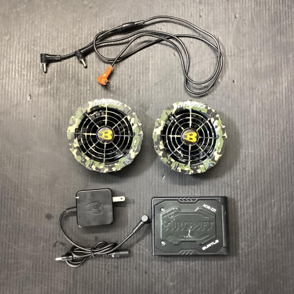 BURTLE|バートル AC08-1|08-2 AC08-22V ファン バッテリーセット 商品説明欄必読 203