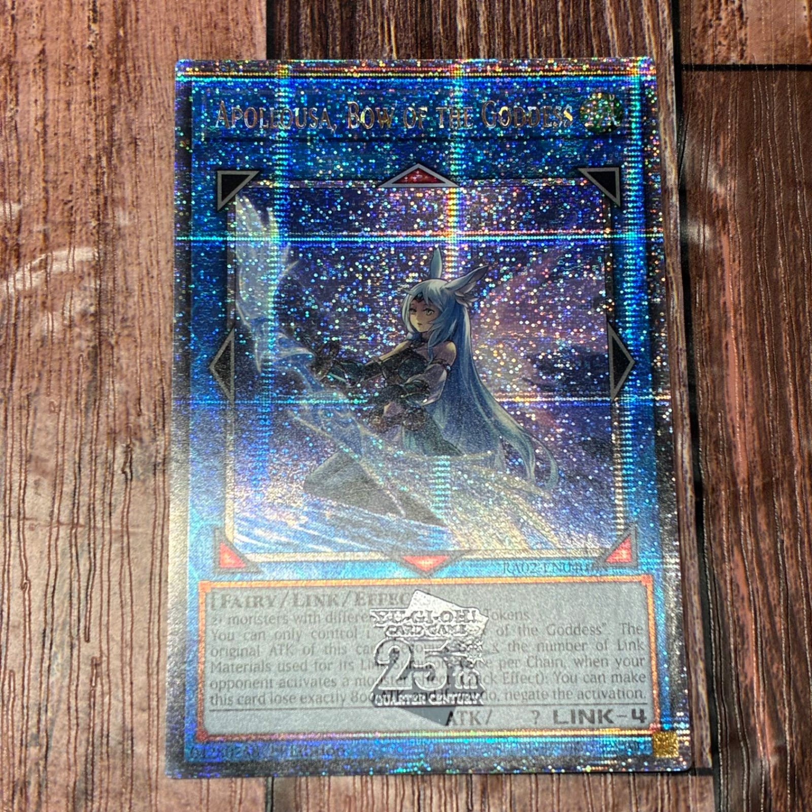 遊戯王 英語版 EU版 召命の神弓-アポロウーサ 25thシク - メルカリ
