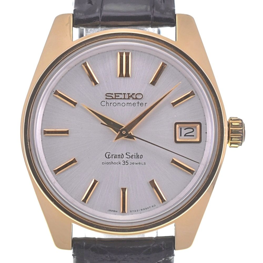 L*☆様 セイコー セイコー SEIKO 5722-9000 グランドセイコー セカンドモデル K18YG無垢