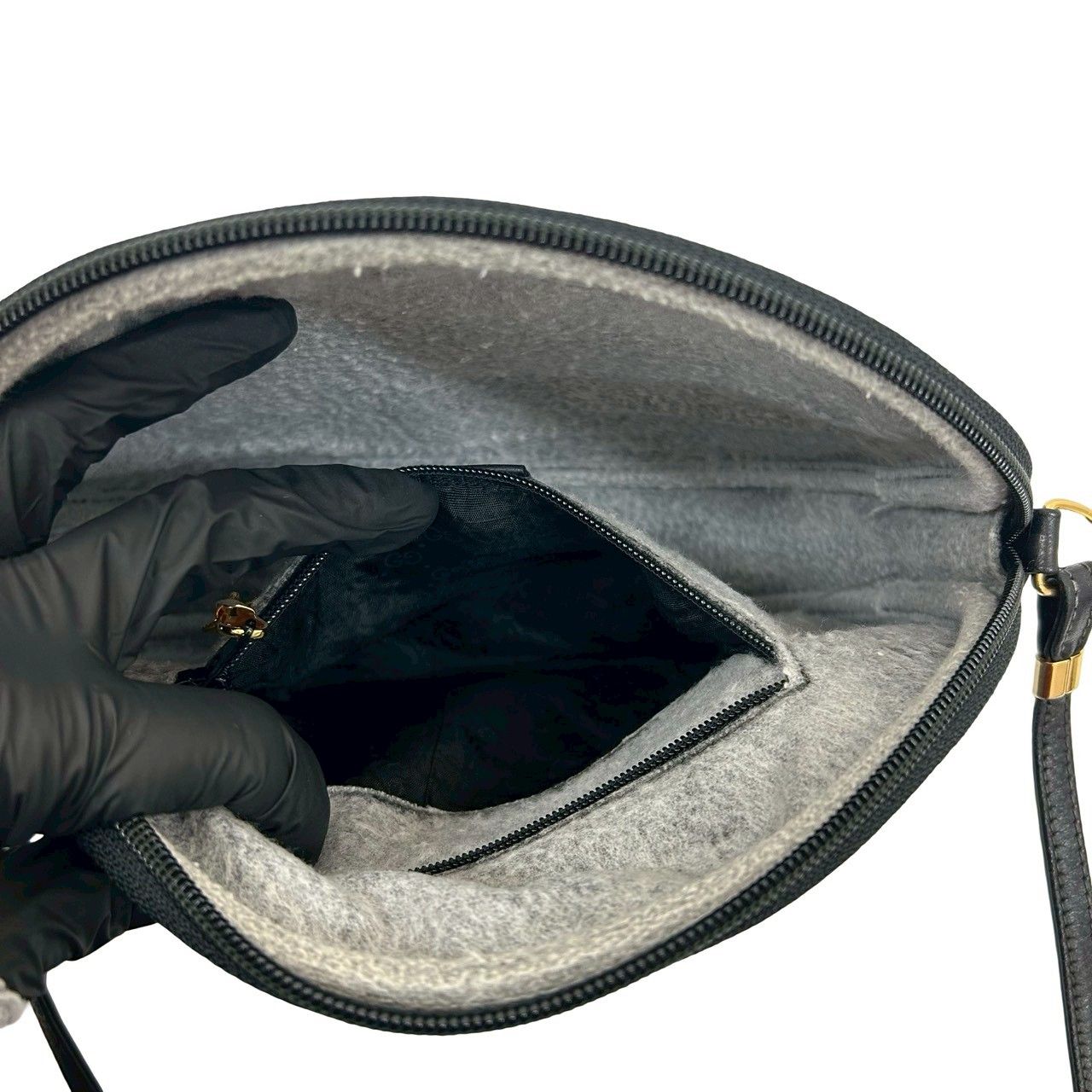 極 美品 GUCCI グッチ オールドグッチ ヴィンテージ マイクロGG