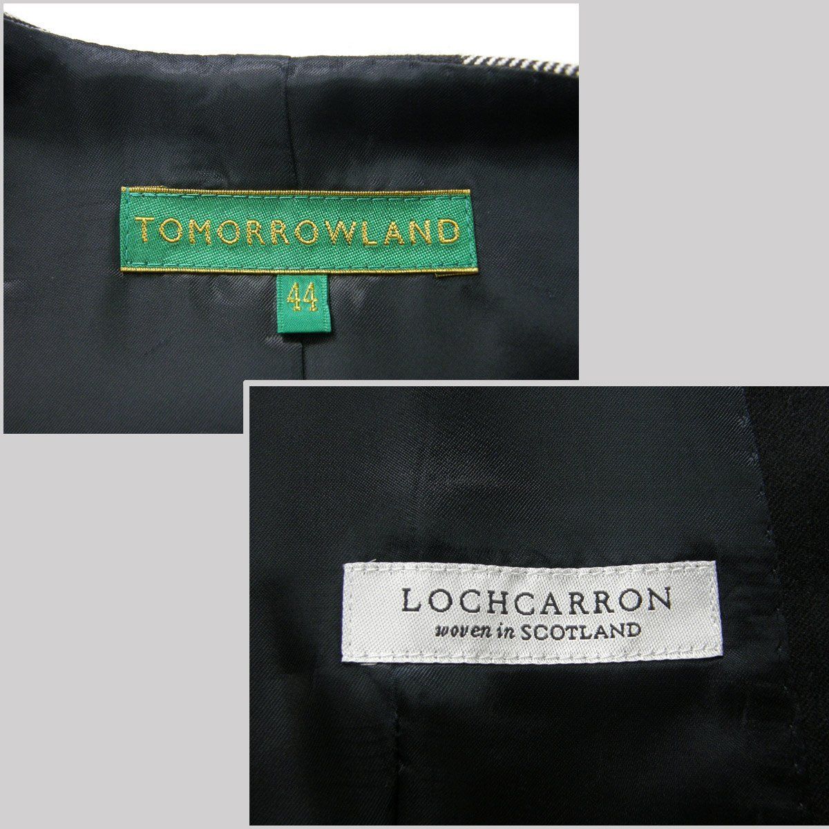 新品】 TOMORROWLAND × Lochcarron of Scotland ／ トゥモローランド 