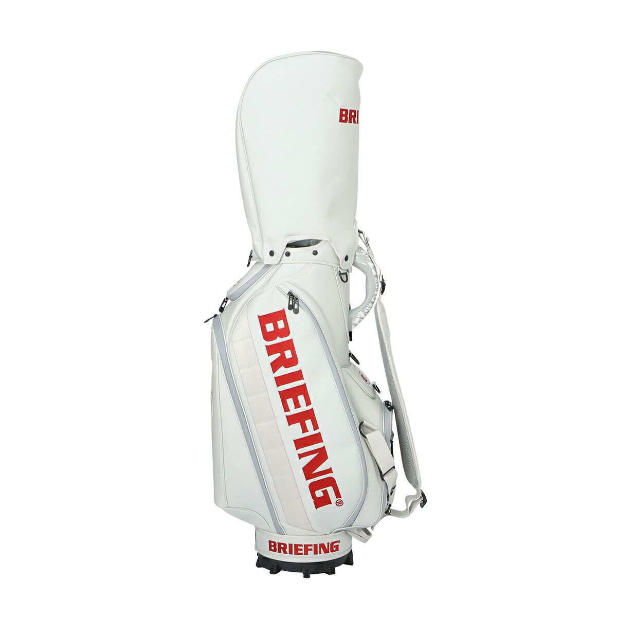 ✩BRIEFING ブリーフィング キャディーバッグ　 シルバー 新品 ブリーフィング BRIEFING キャディバッグ プロ シルバー キャディ