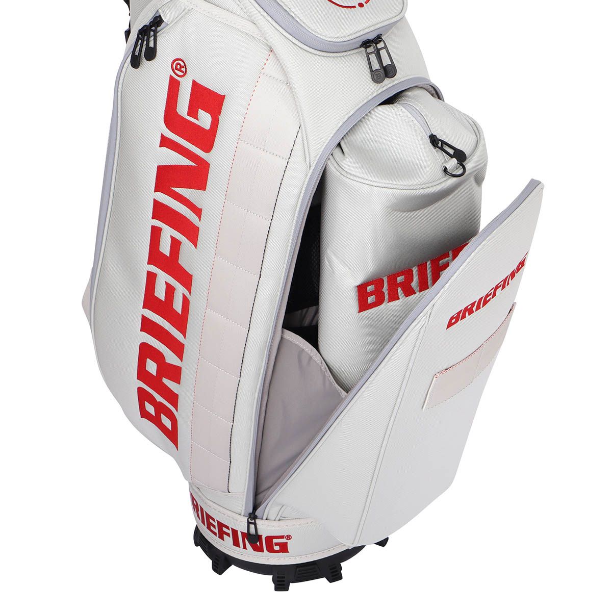 BRIEFING ブリーフィング ゴルフバッグ シルバー キャディバッグ | ブリーフィング公式サイト | BRIEFING