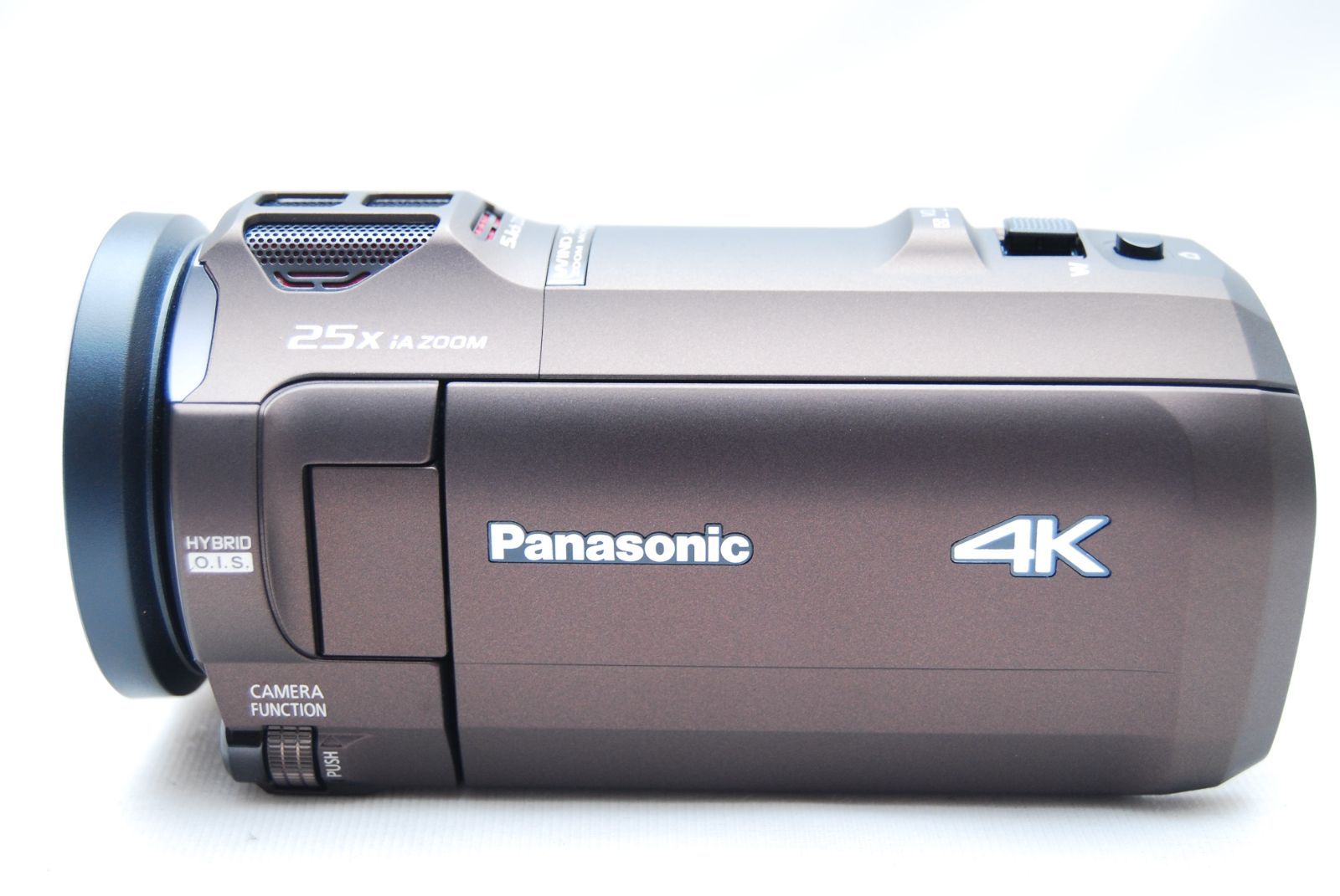 上 パナソニック 4 K ビデオカメラ VX 992 M 64 GB 光学20倍ズーム カカオブラウン HC T Panasonic バック付き