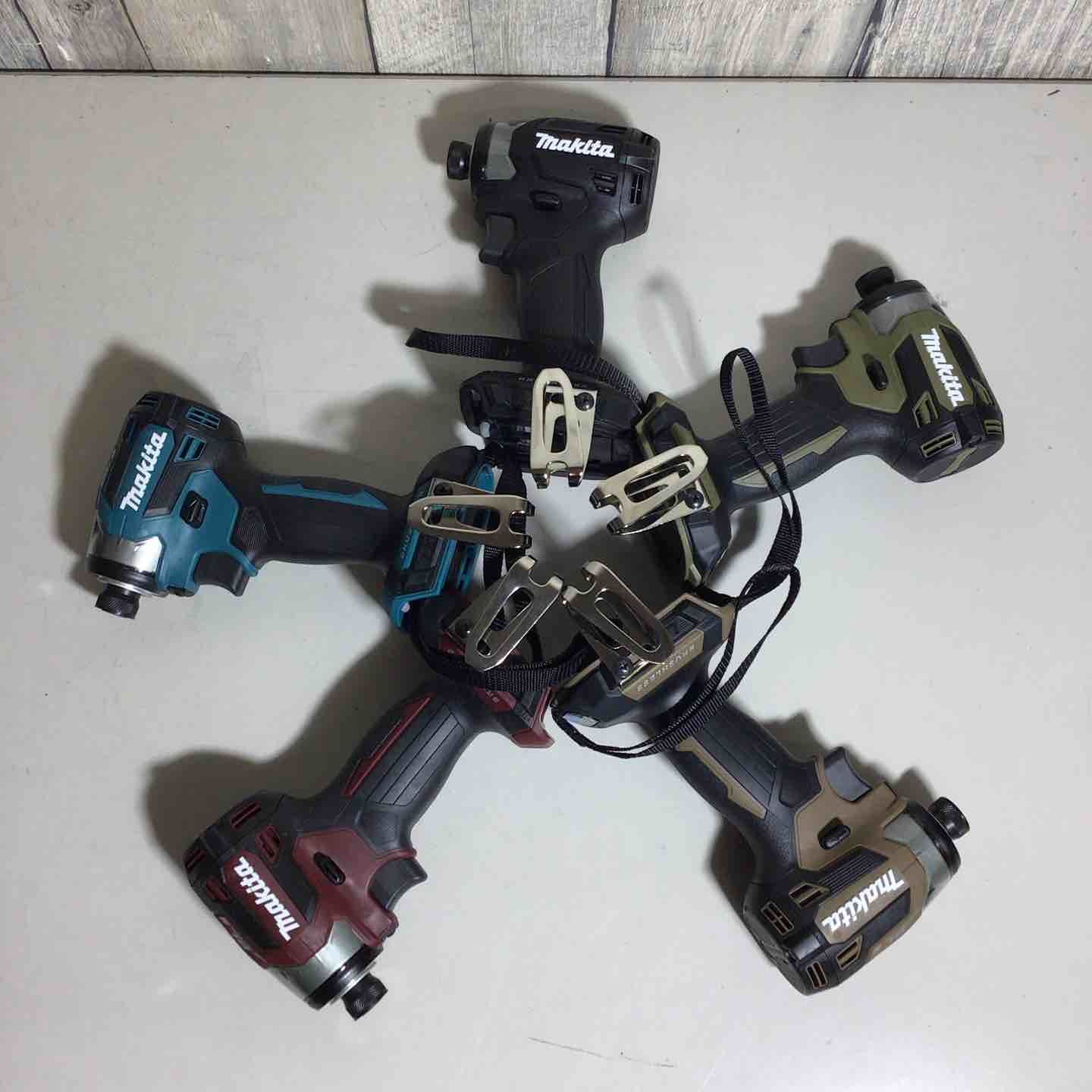 ♥品 マキタ makita コードレス インパクトドライバー TD173DZ 5色セット インパクト ブルー ブラック オリーブ ブラウン レッド 色 戸田店