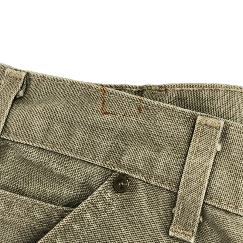 中古】INNOCENCE ハーフペインターパンツ カーキ W33 イノセンス[92