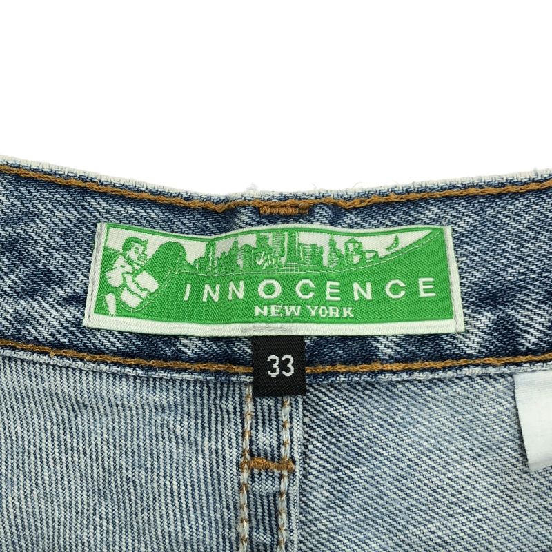 中古】INNOCENCE ハーフデニムパンツ W33 イノセンス[92] - メルカリ