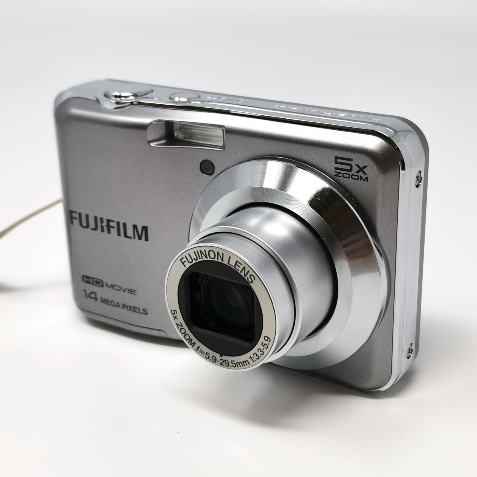 フジフィルム FINEPIX AX シルバー デジカメ 電池式 ジャンク レンズ 