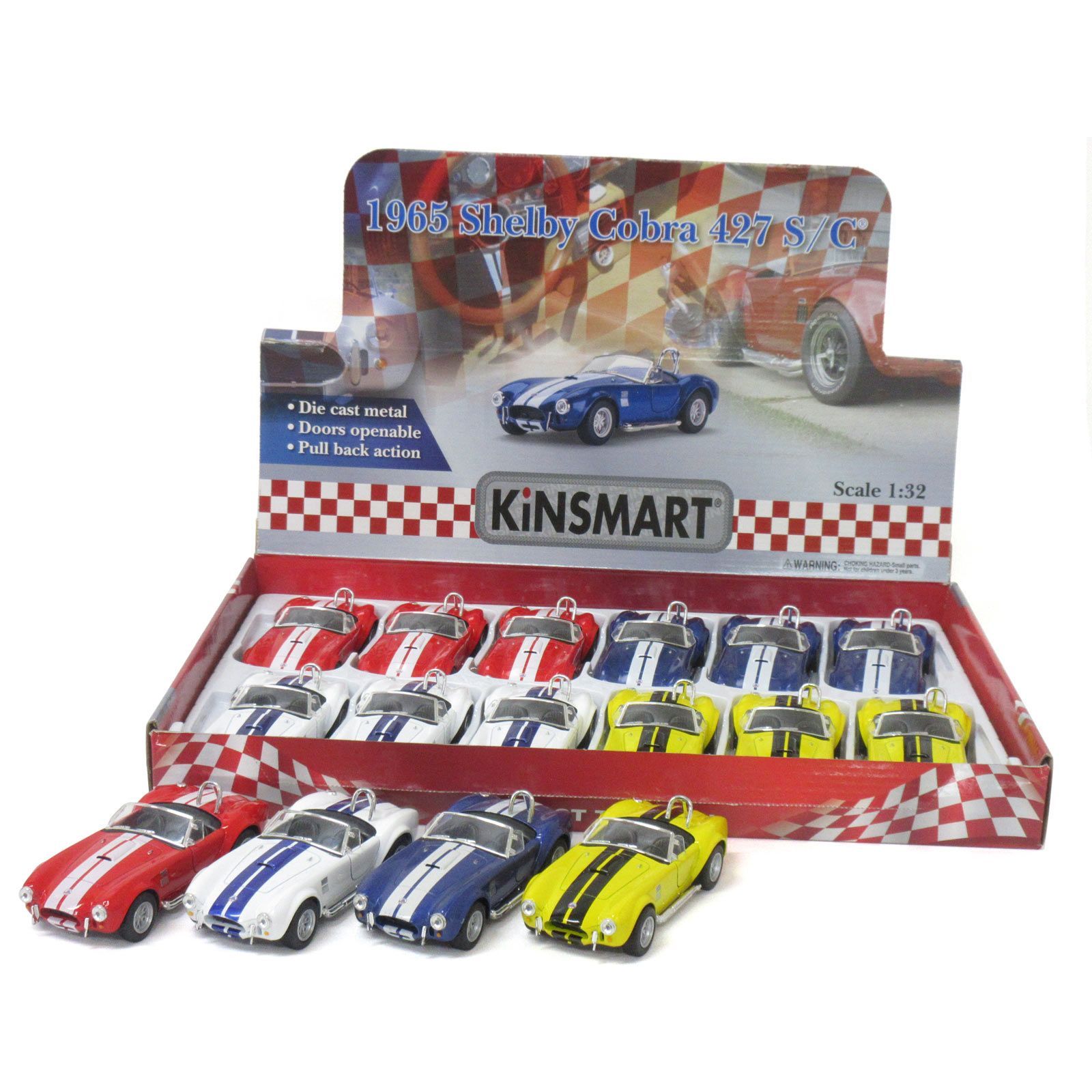 KiNSMART キンスマート プルバックミニカー モデルカー 1/32 