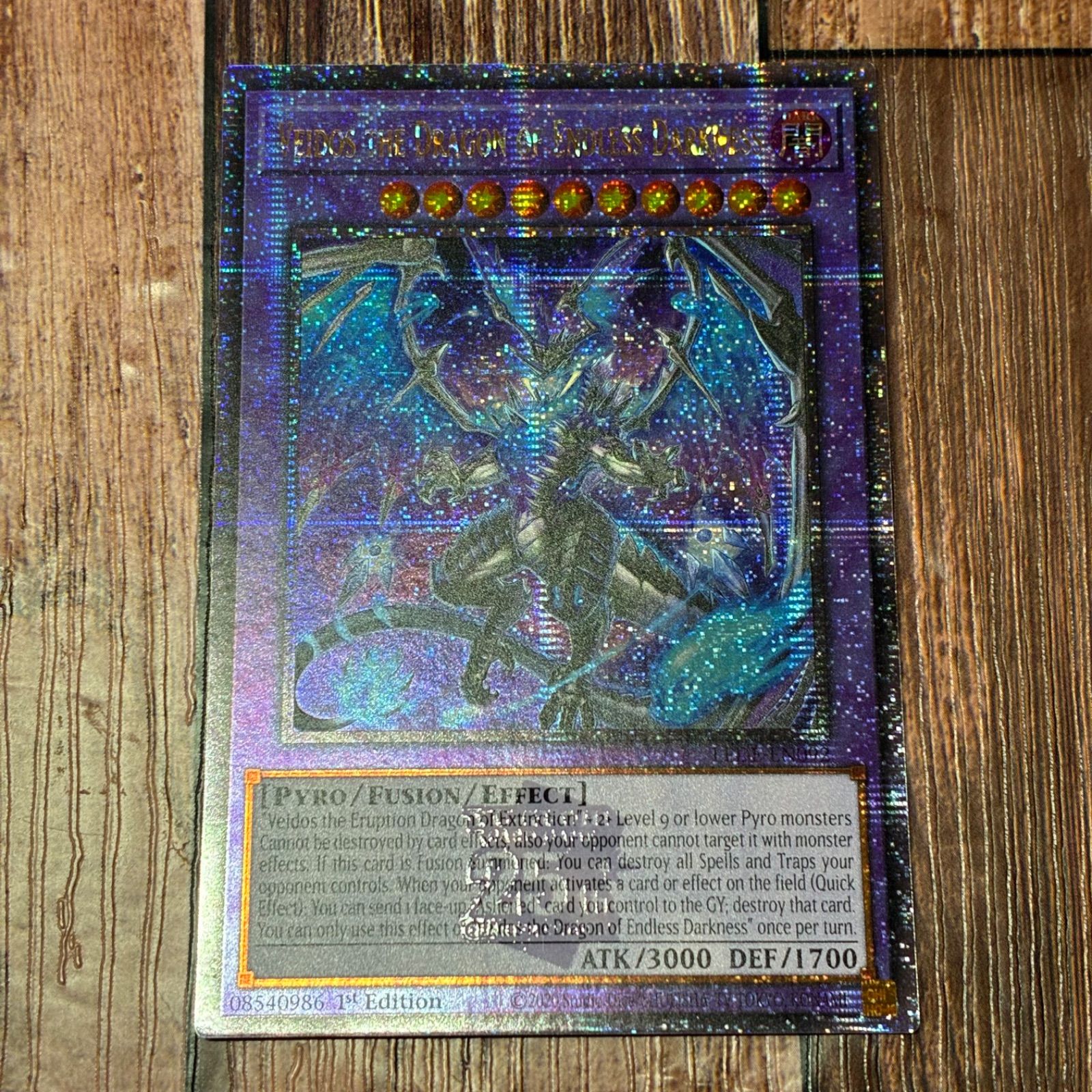 遊戯王 英語版 滅亡き闇 ヴェイドス 25thシク