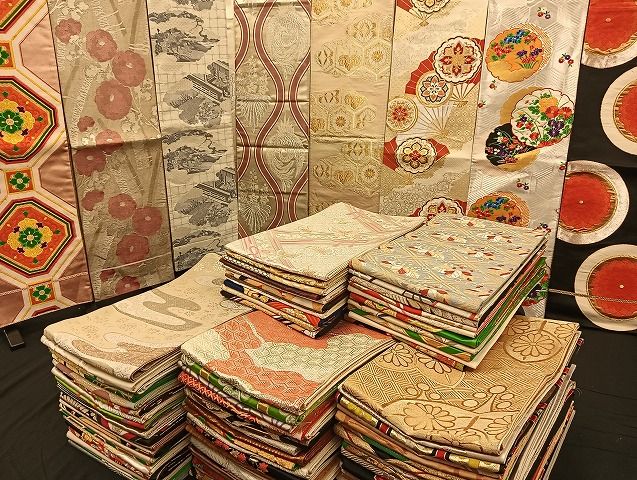 平和屋着物 袋帯 西陣 まとめて100点 鳳凰 人物 向かい蝶 風景 花柄 七宝 正倉院 金銀糸 など 着用 多数 ♥品あり 全て正絹 mmm060