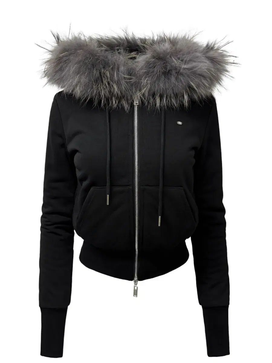 ペイルジェイド ウルフ죠 フードジップアップ 24 ブラック