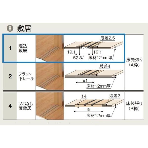 TA 室内引戸 Vレール方式 引違い戸2枚建て 鍵なし DSHH-EAA 1620 W 1 644mm × H 2 023mm NC枠 固定枠 LIXIL リクシル ツバ無薄敷居 B枠 NC156 壁厚116-130 HRDEVELOPMENT_JP