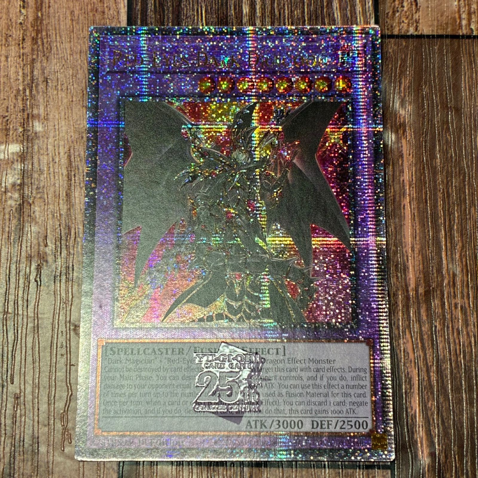 遊戯王 英語版 超魔導竜騎士-ドラグーン・オブ・レッドアイズ 25th