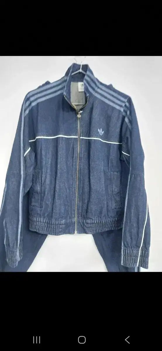 アディダス デニム トレーニングウェア セット