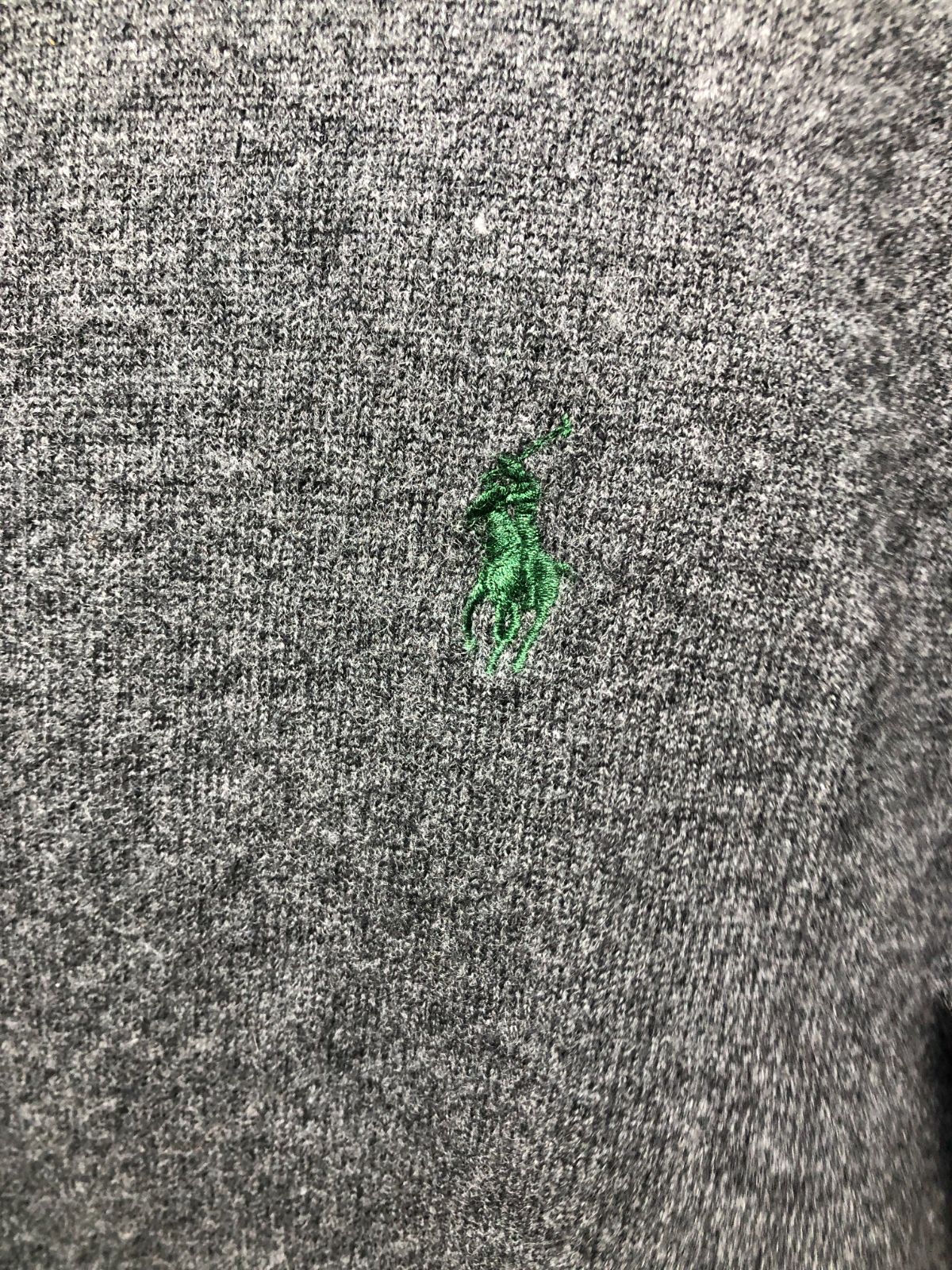 020192 POLO by RALPH LAUREN MERINO WOOL エルボーパッチ