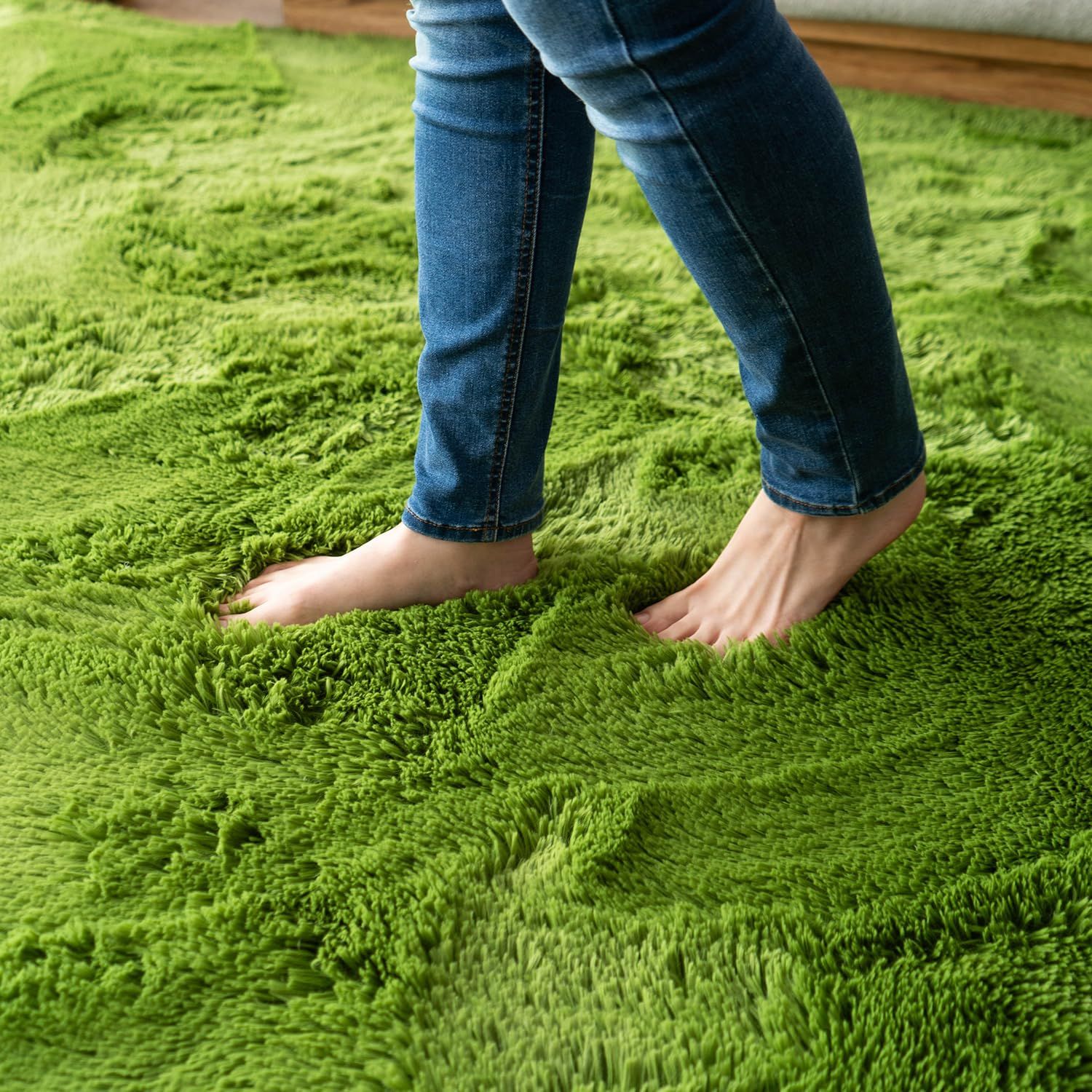 サヤンサヤン 洗える シャギー ラグ ムーティーⅡ 190x240 3畳 ユーカリ 北欧 MARWIL-DEMENAGEMENTS_CH