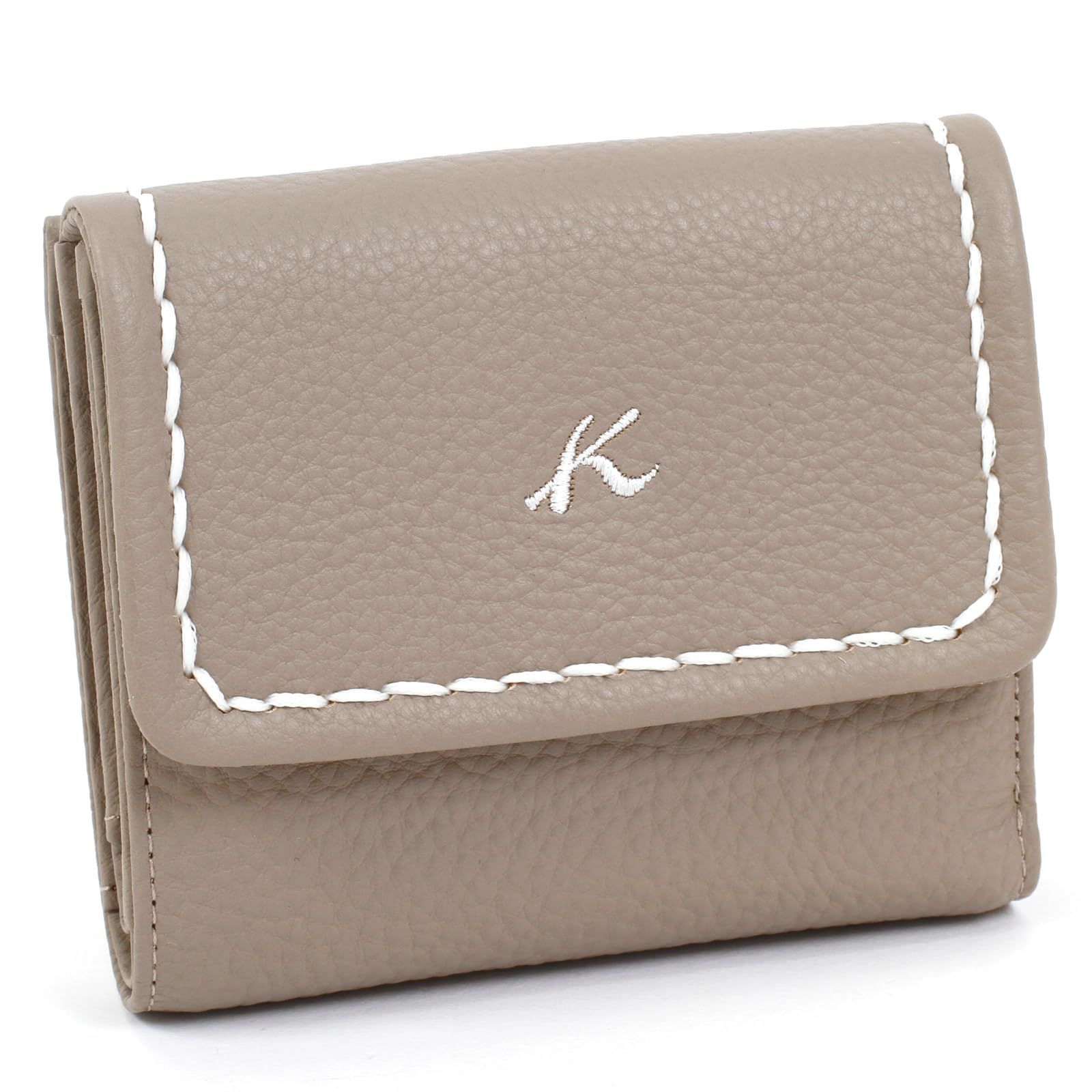 キタムラ 二折財布 YH0210 ベージュ