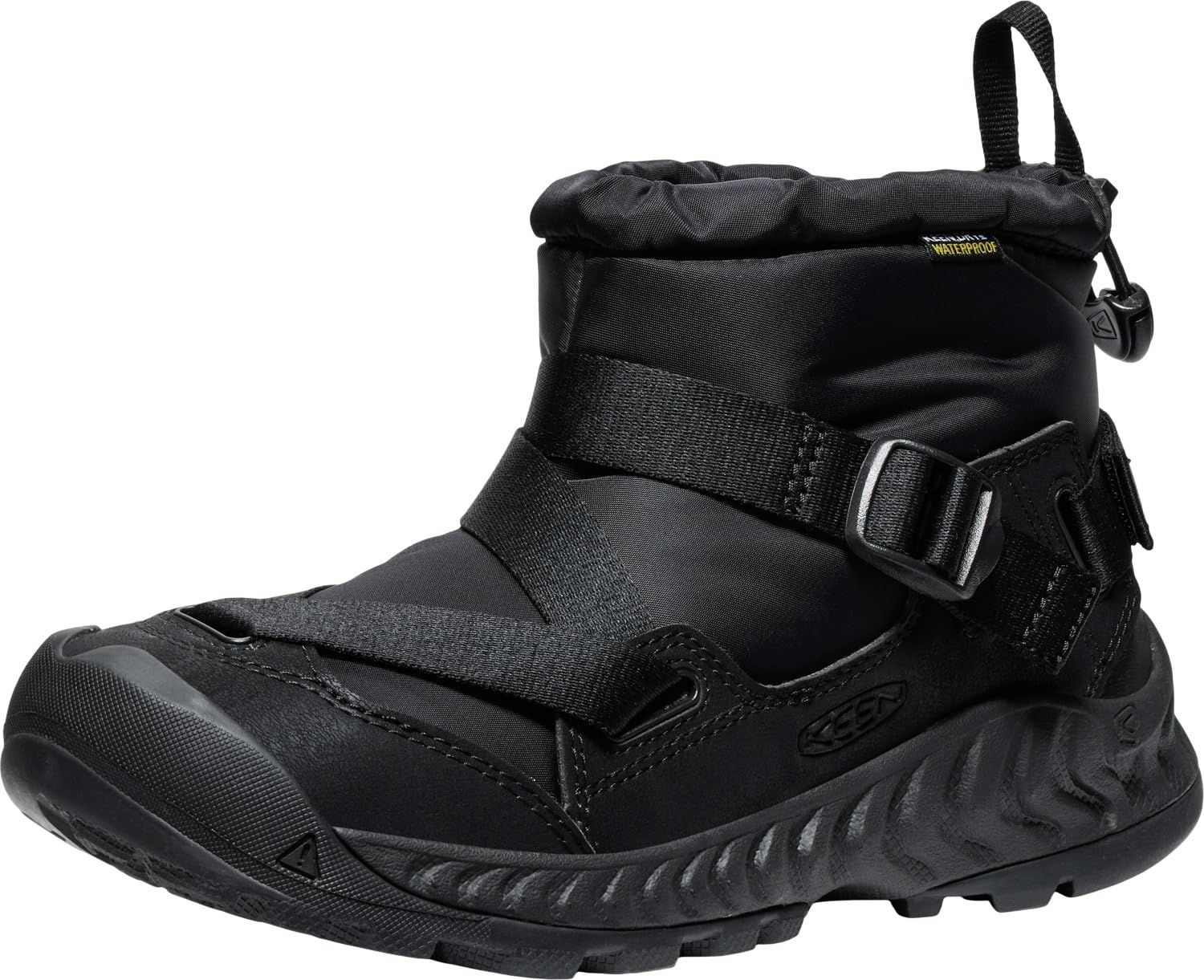 キーン ブーツ HOODZERRA II WP フッドゼラ ツー ウォータープルーフ レディース BLACK|BLACK 25.5 cm